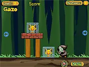 Magic Cannon game screenshot showing a witch, a cannon, and colorful potions used to hit kittens on a free online puzzle game