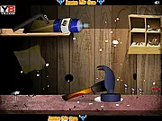 Nail The Nail free online puzzle game, Neil the Nail character avoiding evil hammers to find Mr. Magnet, play arcade hub