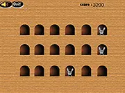 Mouse Whacker Arcade free online game, Whac-A-Mole reaction time game