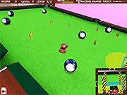 Play Pool Parking 3D free online game, 3D car parking simulator, test driving skills and avoid obstacles, PlayArcadeHub