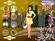 The Urban Princess model wearing a stylish and original street fashion outfit in the free dress-up game