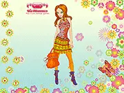 Freedom-Loving Betty free online boho-hippie style dress-up game on PlayArcadeHub