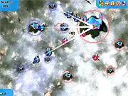 Play Fupa Raiders free online strategy game, moving units between kingdoms to attack rivals and conquer the map