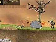 Mass Mayhem Extra Bloody Zombie Apocalypse free online game on PlayArcadeHub