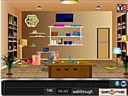 New Mini Hall Escape free online point and click game where the player searches a small room for clues to escape