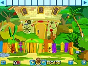 Wow Escape Turkey House game screenshot, point and click puzzle, free online escape room game