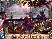 The Enchanted City game screenshot, play free online hidden object puzzle game, detailed scene with multiple hidden items