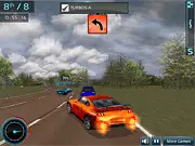 Supercar Road Trip online game screenshot, racing a supercar in the desert, free vehicle upgrade game playarcadehub, fast coastal track driving