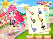 Candy Color Girl free online dress up game colorful fashion style