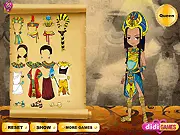 Ancient Egypt Dressup free online game King and Queen royal fashion