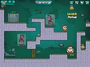 Money Movers 2 online co-op game screenshot - two brothers working together to break into a prison