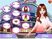 Summer Facial Spa Salon game screenshot showing a girl receiving a relaxing facial treatment with beauty masks and creams - Play free online