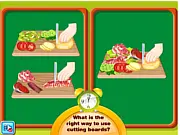 Gameplay screenshot from Daniel Food Safety Learning showing handwashing and kitchen hygiene in the free online educational game