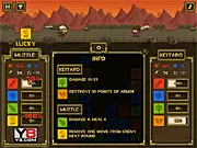 Play Fatal Fighters free online combat game, seven unique heroes fighting, gemstone matching game mechanic, mortal tournament
