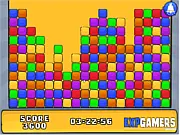 Screenshot of the fast-paced, free online game Clay Matcher Time Trials, showing colorful clay pieces ready to be matched under a visible timer.