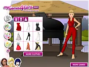 Miley Cyrus Dress Up Game, free online fashion game for girls, celebrity styling, choose outfits and hairstyles