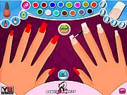 Play Shine the Nail Art free online - manicure and pedicure makeover game