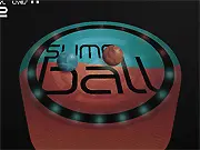 Sumo Ball free game online, playing Sumo Ball on circular arena, physics-based ball fighting game on PlayArcadeHub