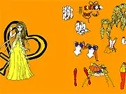 Play Sailor Venus Dress Up free online anime fashion game featuring the Sailor Senshi Guardian of Love and Beauty