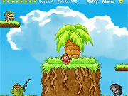 Cactus Hunter free online physics puzzle shooter game