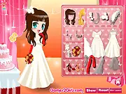 Little Wedding Fun dress up game free online to style the perfect bride