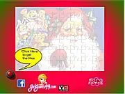Happy Santa Puzzle free online game - classic match-3 Christmas game with Santa Claus and gifts