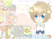 Natsuchan Dressup game free online play - cute fashion and styling game on PlayArcadeHub.