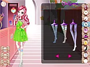 C.A. Cupid Dress Up free online Monster High game - style the daughter of Eros in pink, lace, and fine accessories