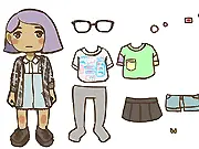 Dress up Ingyin free online fashion game, customizing a girl character with trendy clothes and accessories