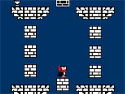 The Vampire Diarrhea free game screenshot featuring the vampire character Stefano looking distressed in a comedic horror setting