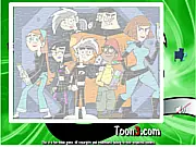 Free online Danny Phantom Jigsaw Puzzle game, sorting pieces of Nickelodeon's Danny Phantom