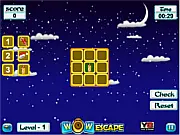 Screenshot of Christmas Sudoku Flash online puzzle game showing Christmas objects in the logic grid on PlayArcadeHub