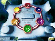 The Colors game screen showing a classic four-quadrant memory game interface with red, blue, green, and yellow buttons.