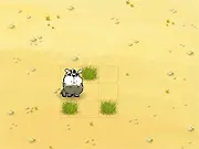 ZeeBoo The Chess Puzzle free online game – a zebra moving like a chess knight to eat all the grass