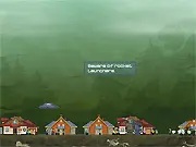 Gameplay screenshot of History of Invasion free online alien spacecraft game