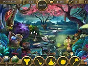 The Magical Relics free online hidden object game search scene screenshot