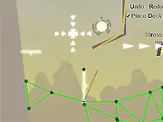 Screenshot of the Connecting puzzle game showing a series of connected slope pieces forming a path for a rolling ball towards a goal.
