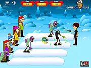 Play Dead Zombies Madness free online, zombie shooter game, survival defense action, protect family from zombies