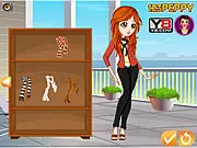 High School Party Dress Up online free game, showcasing beautiful dresses and accessories for a party girl