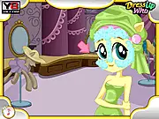 Play Fluttershy Equestria Makeover free online, Equestria Girls dress-up game, beauty facial and fashion game