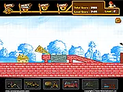 Tricky Drive free online physics puzzle game where you build a road for a car on PlayArcadeHub